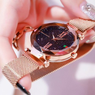 Đồng Hồ Nữ DIMINI Ulzzang Dây Nam Châm Lụa Cực Sang Chảnh