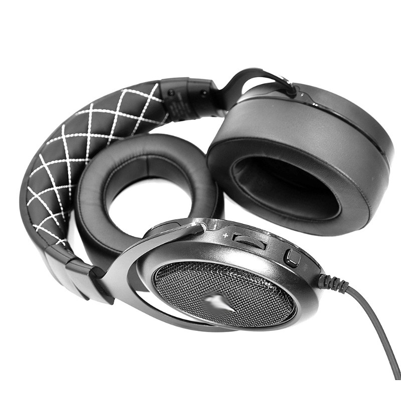 Miếng đệm bọc tai nghe / vỏ băng đô bằng da thay thế cho tai nghe Bluetooth Corsair HS50 Pro HS60 Pro HS70 Pro
