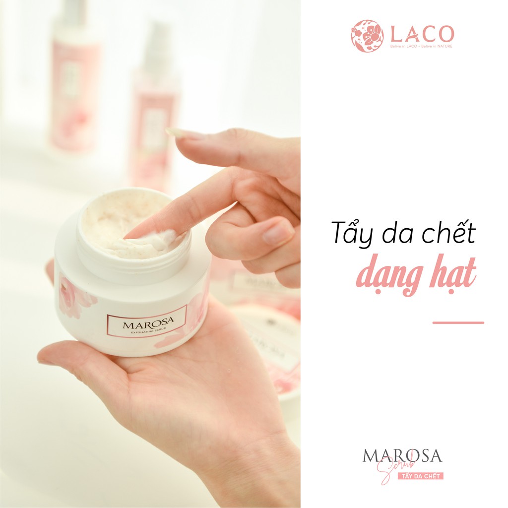 [Xả Hàng Laco] Gel Tẩy Da Chết LACO- MAROSA ✅CHÍNH HÃNG✅Làm Sạch Da, Sạch Bã Nhờn, Sạch Biểu Bì, Tẩy Tế Bào Chết | BigBuy360 - bigbuy360.vn