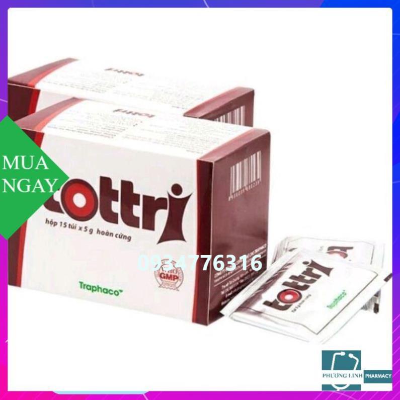 TOTTRI Trapaco Hộp 15 gói * 5 g hoàn cứng