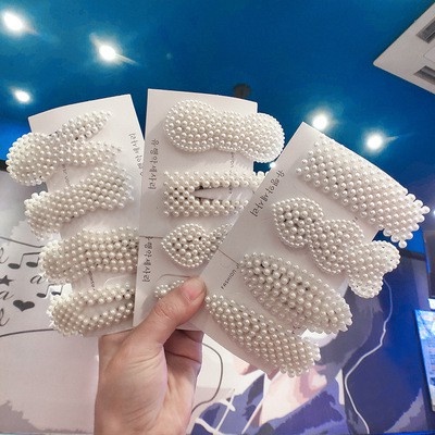 Kẹp Tóc Đính Ngọc Trai Xinh Xắn Thời Trang Cho Nữ