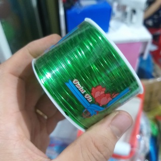 Dây kẽm buộc Lan bọc kim tuyến cuộn nhỏ (Xanh)