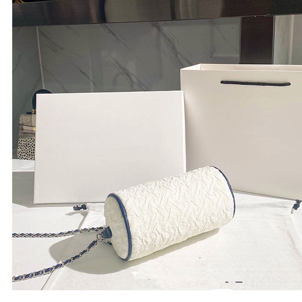 Túi Xách Đeo Vai Hình Trụ Cỡ Nhỏ Phong Cách Hong Kong Thời Trang Mới 2022