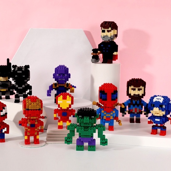 Đồ chơi Mô hình lắp ghép ráp hoạt hình dễ thương