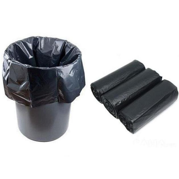  Bộ 3 cuộn đựng rác tự phân hủy đen ( loại trung và tiểu )