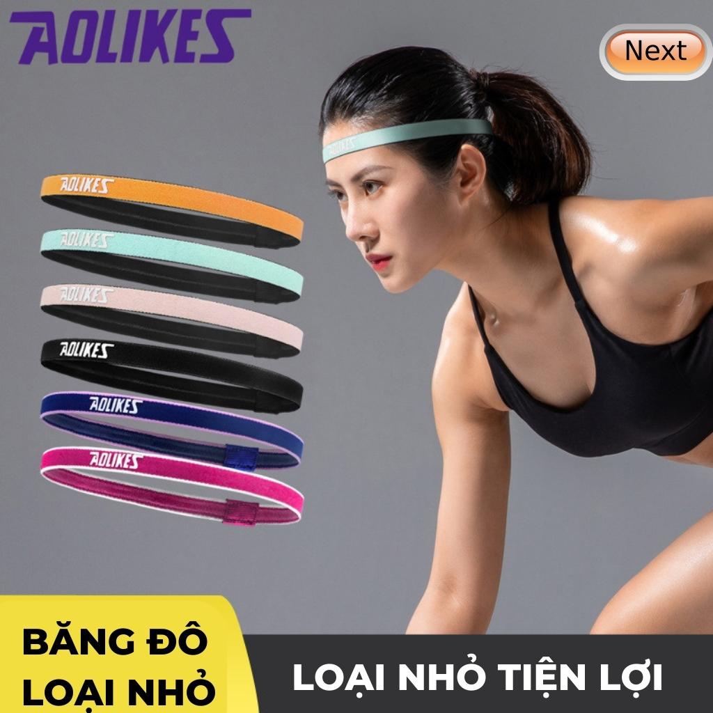Băng Đô Thể Thao, Headband Nam Nữ Thấm Mồ Hôi Trán, Băng Đầu Chơi Bóng Rổ Cầu Lông Bóng Chuyền Tennis Tập Gym Chạy Bộ