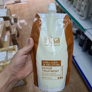 DẦU HẤP TÓC ELISA COLLAGEN & ARGAN OIL 500ML