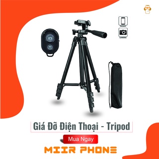 💎💎hot sale💎💎 giá đỡ chụp ảnh điện thoại tripod 3 chân 3110, 3120 kết hợp remote tương thích với nhiều dòng máy