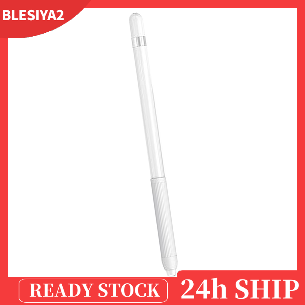 (Hàng Mới Về) Vỏ Silicone Mềm Bảo Vệ Bút Cảm Ứng Apple Pencil 1st Và 2nd Màu Trắng