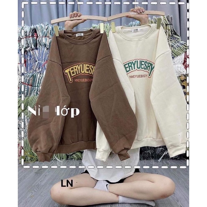 Áo Swt Tery tay bồng DA6