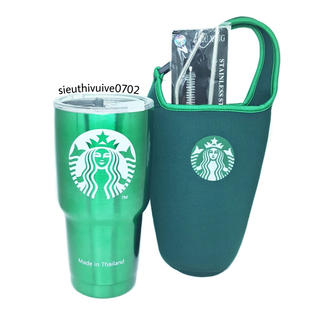 BỘ LY GIỮ NHIỆT STARBUCK 900ML