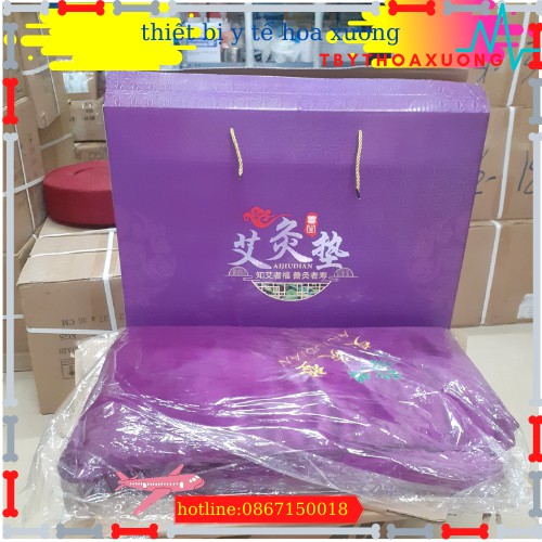 Thảm ngải cứu,đệm ngãi cứu Massage tại nhà nhỏ gọ màu xắc tiện dụng cho gia đình