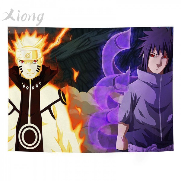 NARUTO Thảm Treo Tường Trang Trí In Hình Nhân Vật Hoạt Hình Trong One Piece