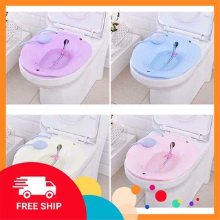 [FREE SHIP] Chậu xông vùng kín kem vòi xịt