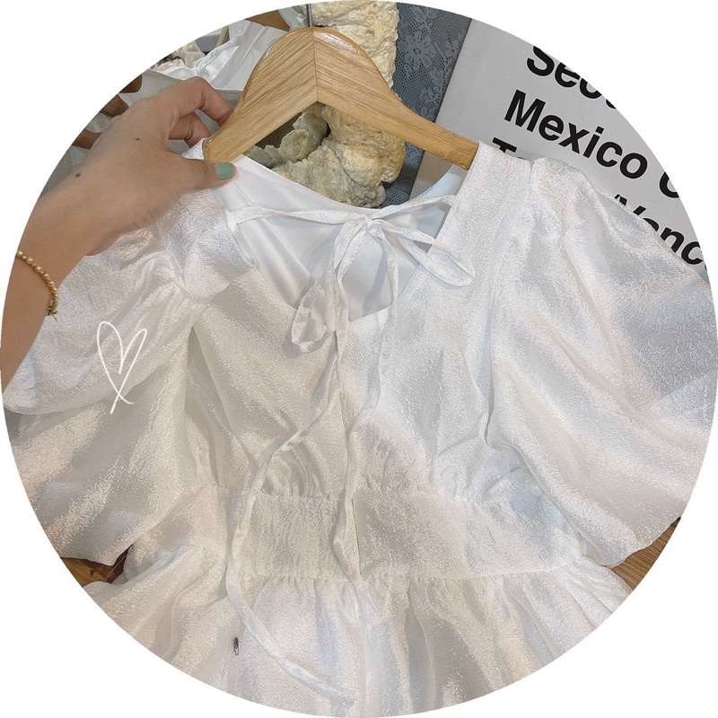 ĐẦM TRẮNG VIỀN NGỌC EO