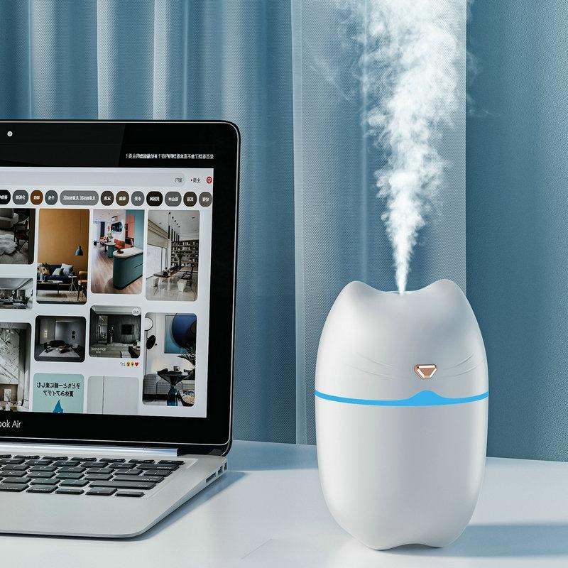 Máy Khuếch Tán Tinh Dầu Phòng Ngủ TẤM THỊ Máy Phun Sương Tinh Dầu Xe Hơi Humidifier Hình Mèo Tỏa Hương Thơm Mát Khử Mùi