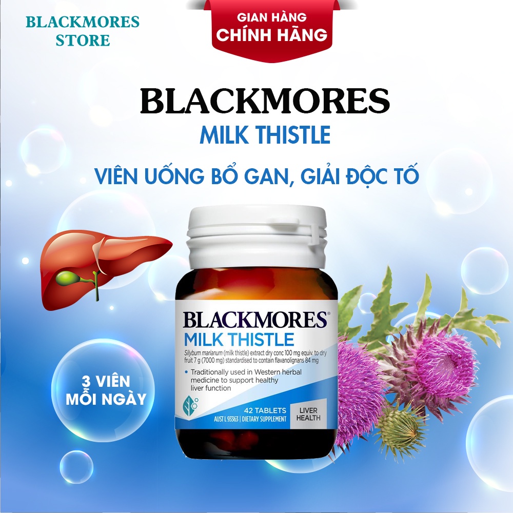 Viên uống giải độc gan - Blackmores Milk Thistle