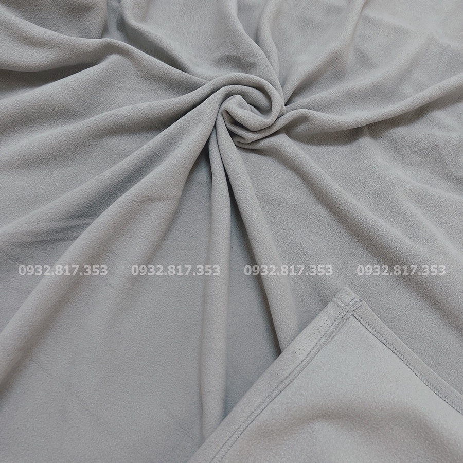 Chăn văn phòng giả rẻ, làm chăn hè tiện lợi chất liệu Nỉ mềm mại kích thước 1m5 x1m8