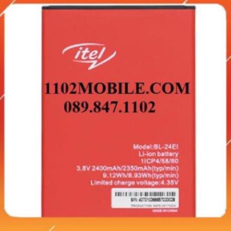 [BÁN CHẠY] PIN ĐIỆN THOẠI ITEL 1508, S11, S31, A13,A31,A43  BL-24EI ZIN HÃNG