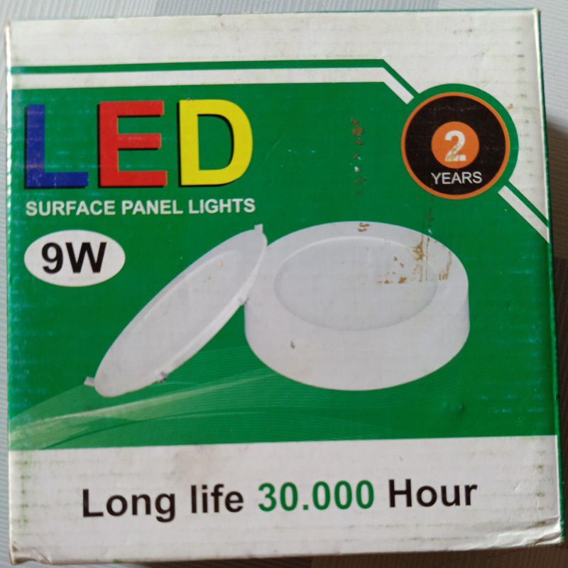 Đèn Led Panel Ốp Trần  Tròn Nổi  9W
