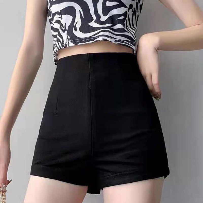 Quần short dance lưng cao tôn dáng khoá giọt lệ 516