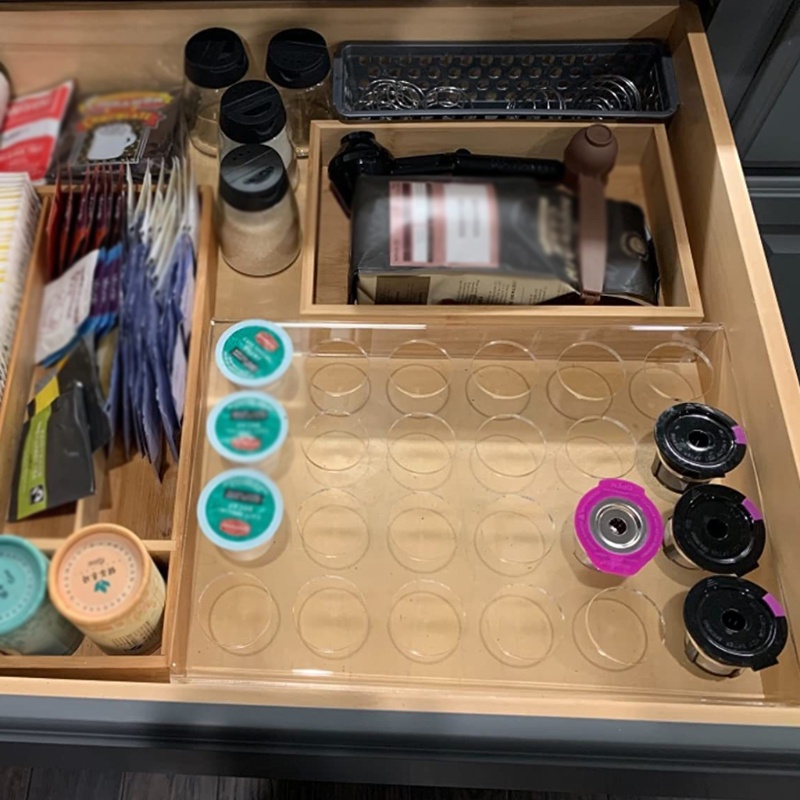 Sturdy Giá Đỡ Cốc Cà Phê Bằng Acrylic Siêu Bền Tiện Dụng