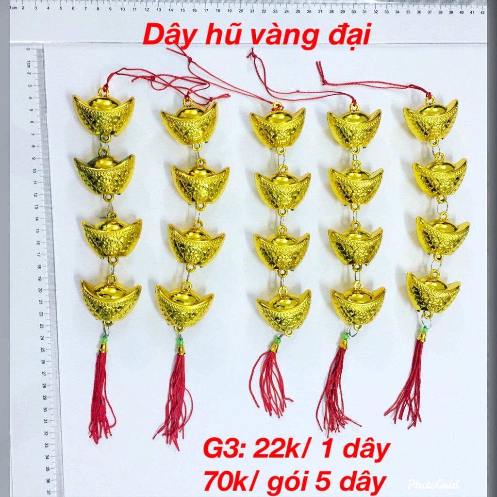 Combo 5 dây treo, liễn treo trang trí tết cổ truyền, nhiều mẫu hàng đẹp sắc nét