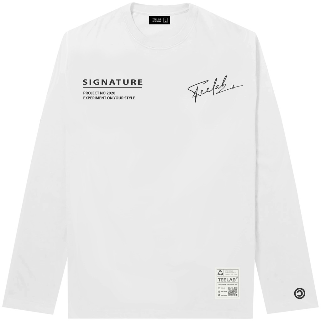 Áo dài tay Teelab Long Sleeves Signature LS001 | BigBuy360 - bigbuy360.vn