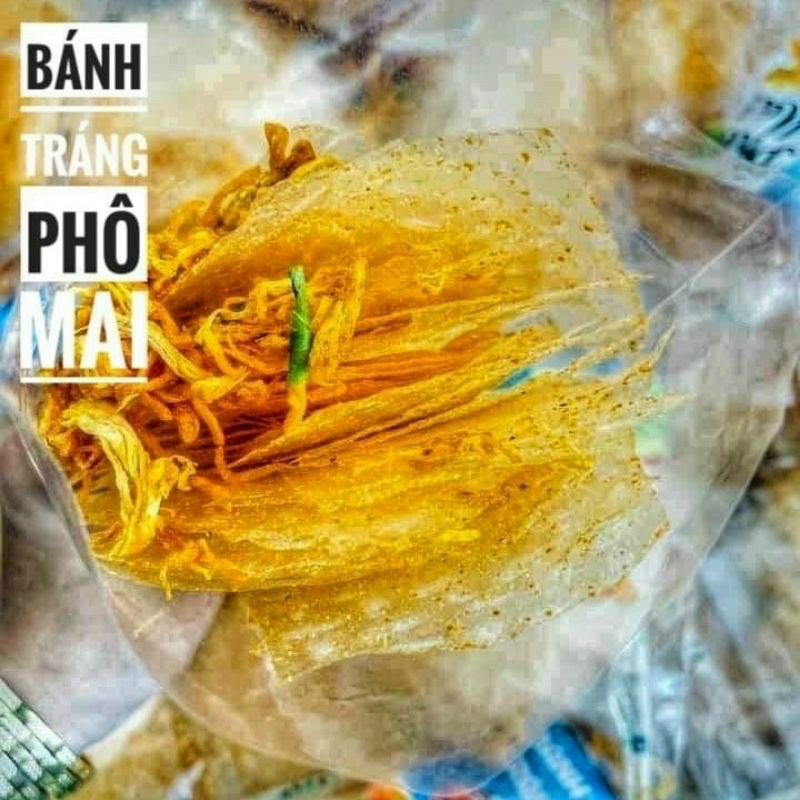 Bánh tráng phô mai mix khô gà - 1 bịch