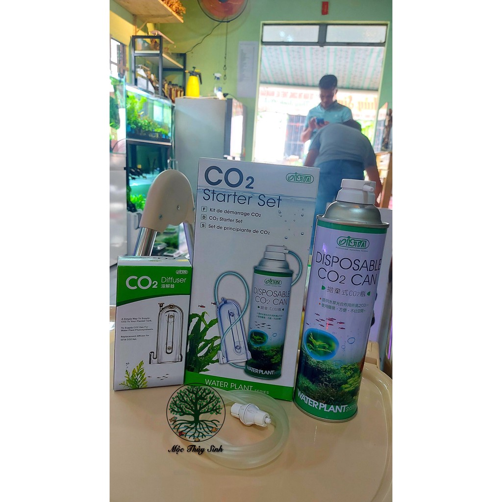 Bộ KIT CO2 Xịt ISTA I-512 Diffuser Set cung cấp Co2 cho hồ cá thủy sinh