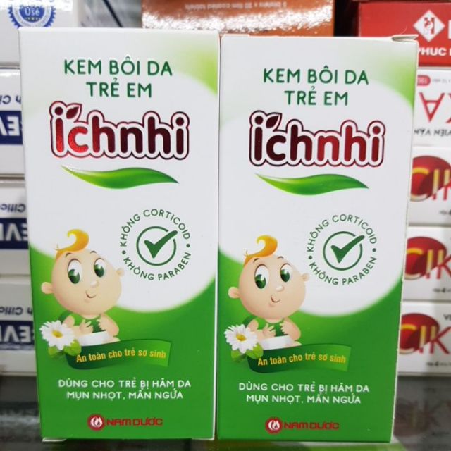 Kem bôi da trẻ em ích nhi tube 20gr