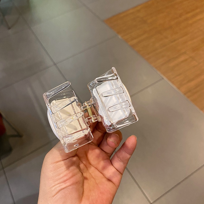 Kẹp Tóc Trong Suốt Họa Tiết Hoạt Hình Phong Cách Hàn Quốc Đáng Yêu