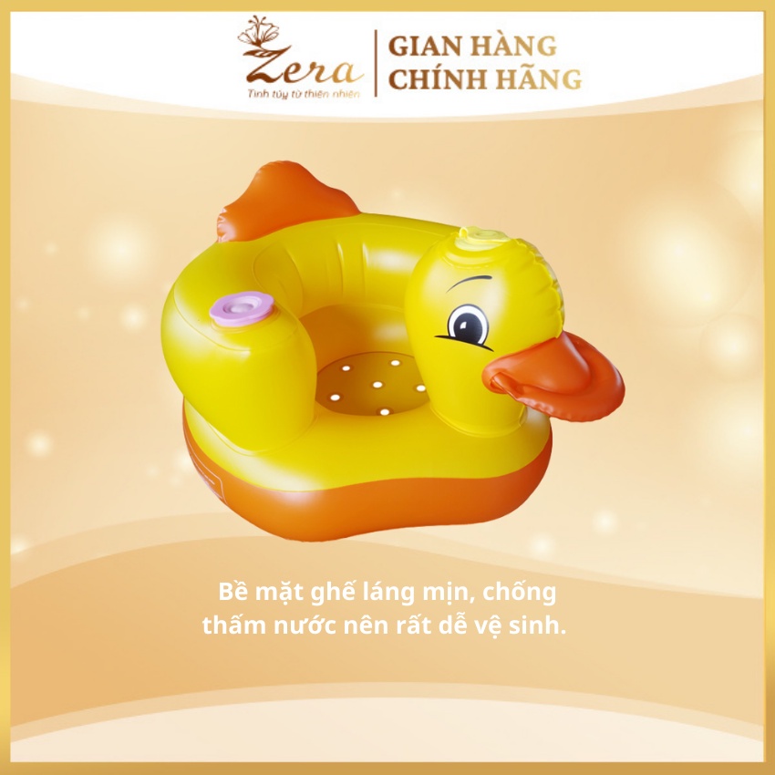 Ghế Hơi Tập Ngồi Cho Bé Zera Tiện Dụng Đa Năng