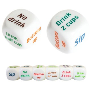 Combo 3 Xí ngầu uống bia (Drinking Game Dice) - Do_luu_niem