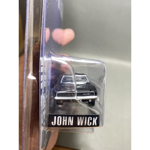 Greenlight - John Wick 1968 Dodge Charger RT - Xe mô hình tỉ lệ 1/64