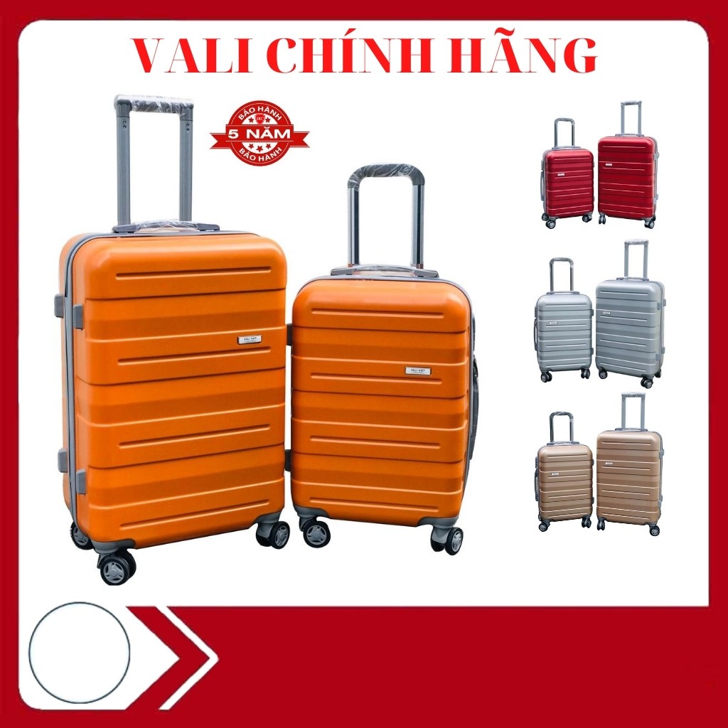 VALI Du Lịch -THẾ GIỚI VALI - Bảo Hành 5 năm - Mã 808 - chống va đập, chống trầy xước - VALI
