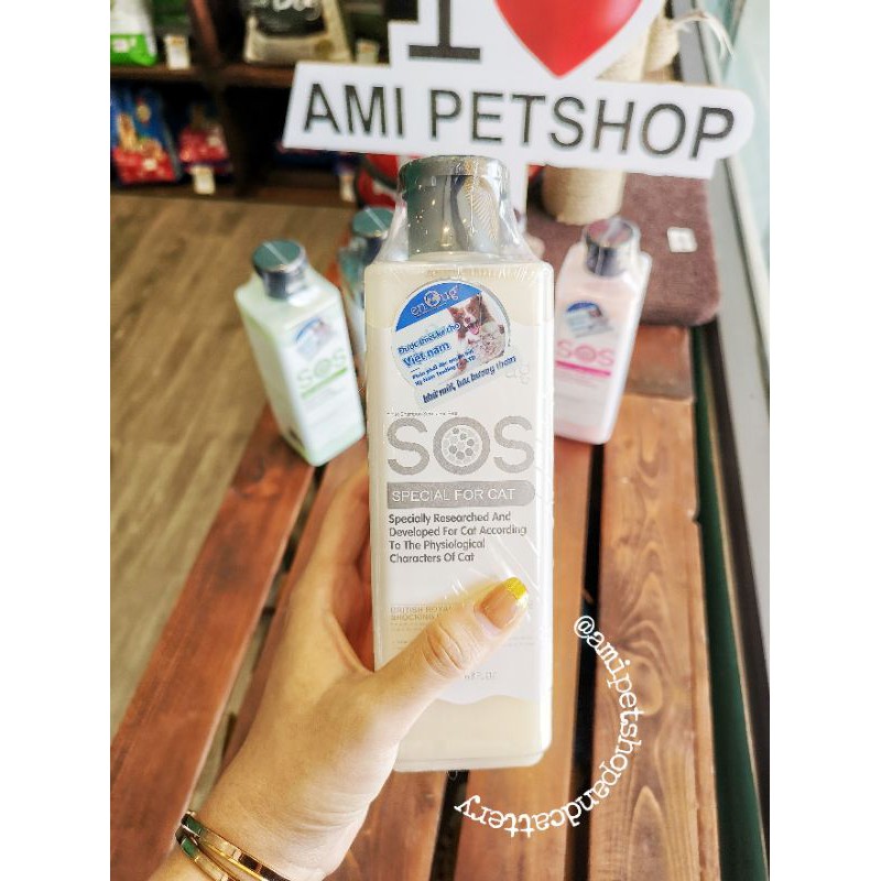 SỮA TẮM SOS CHÓ MÈO