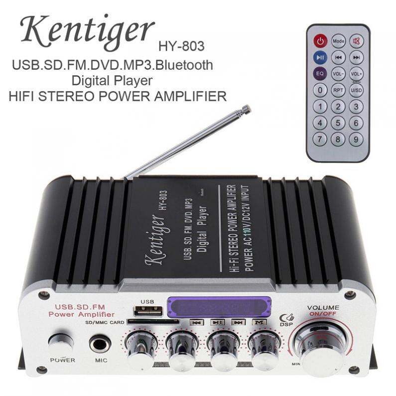 Amply Mini Karaoke Kentiger HY-803 Có Bluetooth 12V-220V, có Echo, âm thanh cực chất, dễ dàng sử dụng
