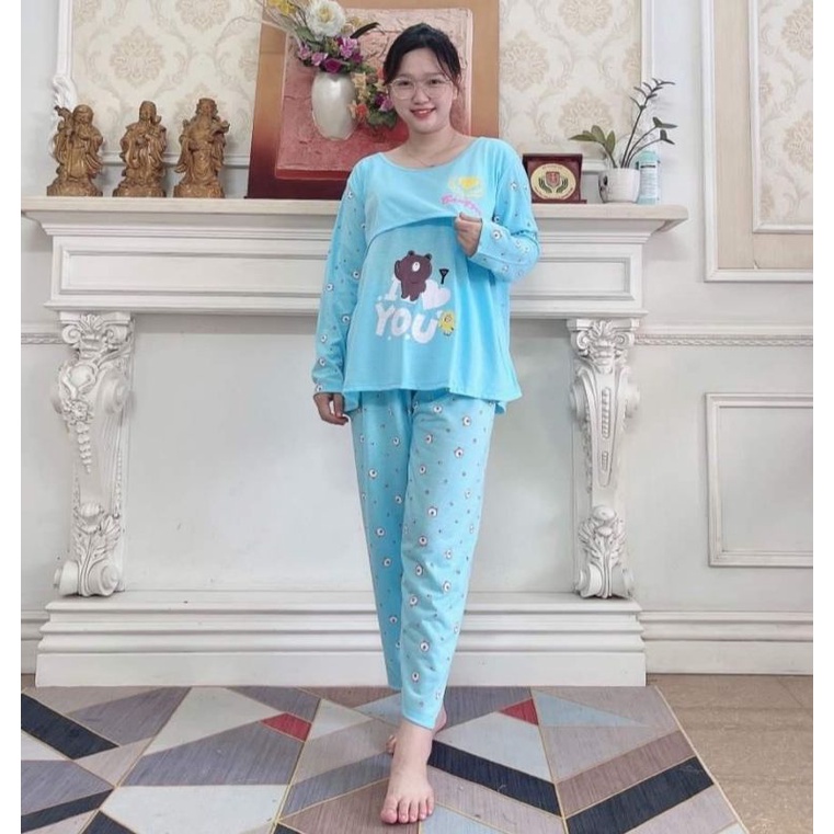 Bộ đồ bầu và sau sinh bigsize(có size đến 100kg,ảnh thật tự chụp)