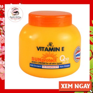 Kem Vitamin E Aron Q10 dưỡng ẩm chống nắng [NHẬP KHẨU]