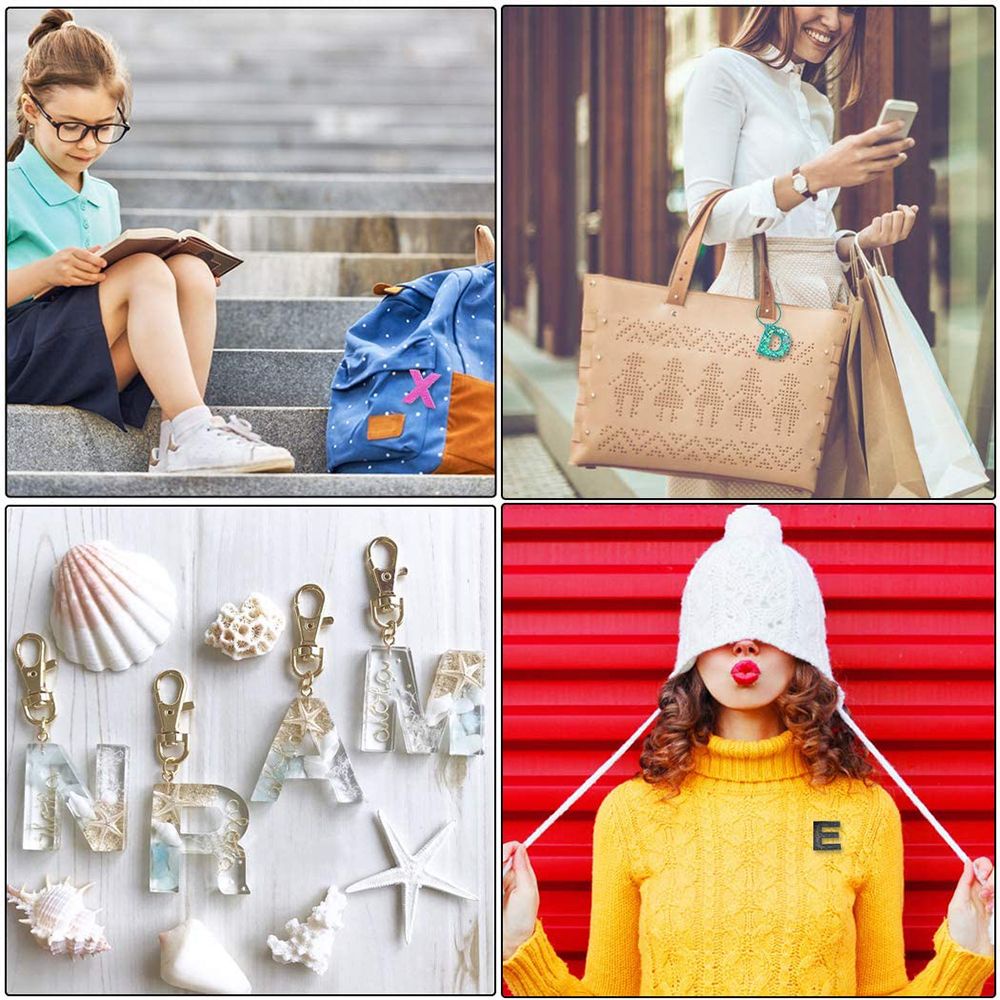 Khuôn Silicon Trong Suốt Dùng Làm Móc Khóa/Trang Sức Thủ Công|Tự Làm