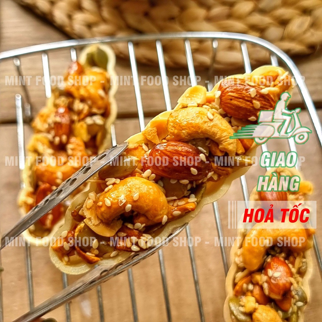 Bánh Thuyền Mix Hạt Dinh Dưỡng  - Túi 100gram