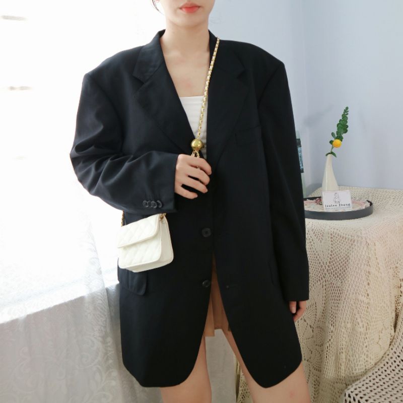 BLAZER MENSWEAR đen hiệu P O L O