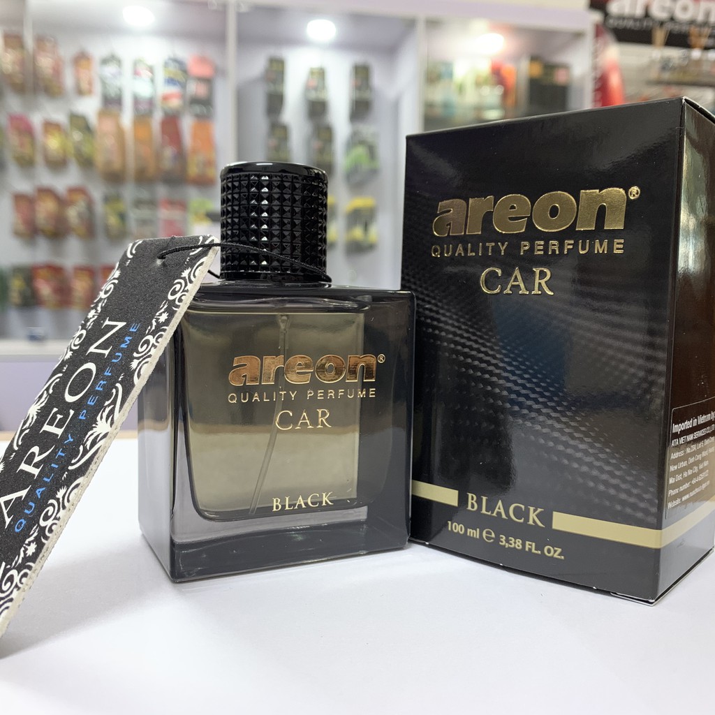 Nước hoa ô tô Areon Car Black Perfume 100ml