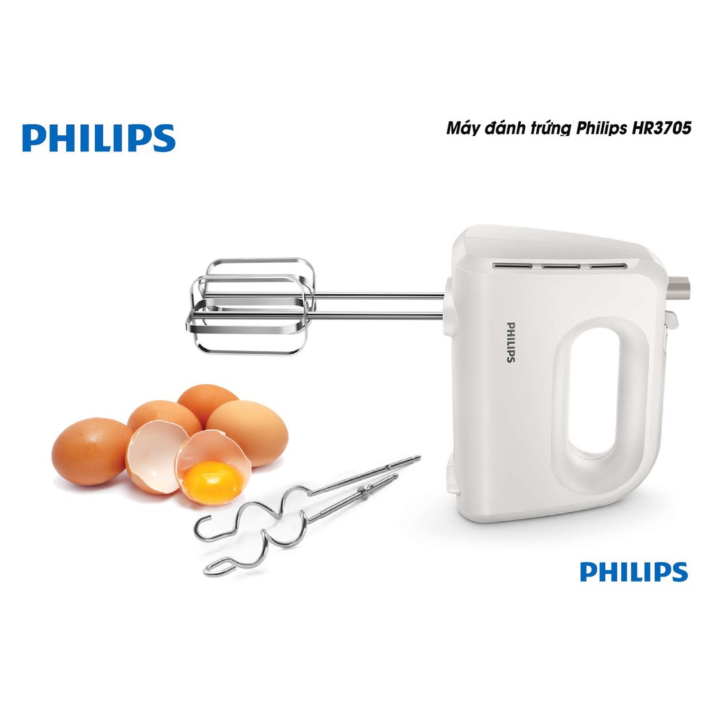 Máy đánh trứng Philips HR3705 - 300W