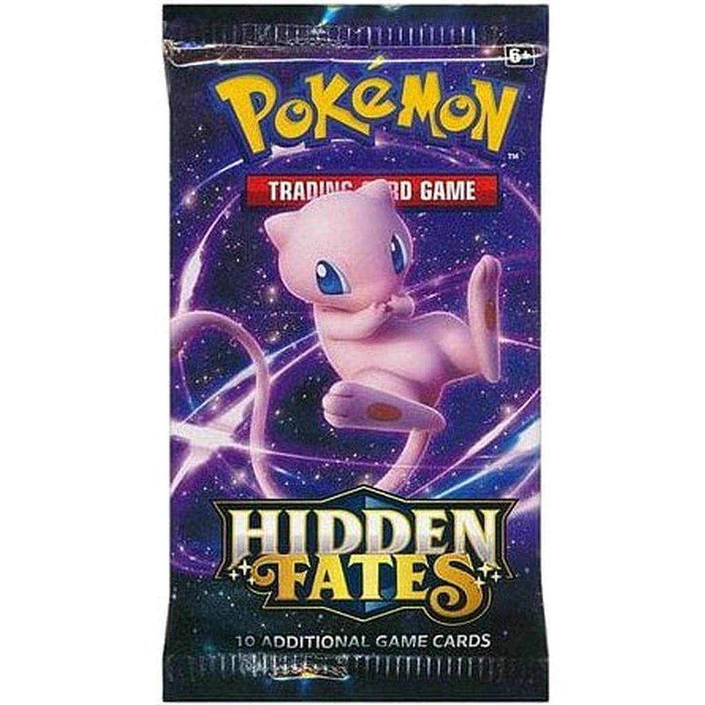 Gói thẻ bài Pokémon TCG - Hidden Fates chính hãng