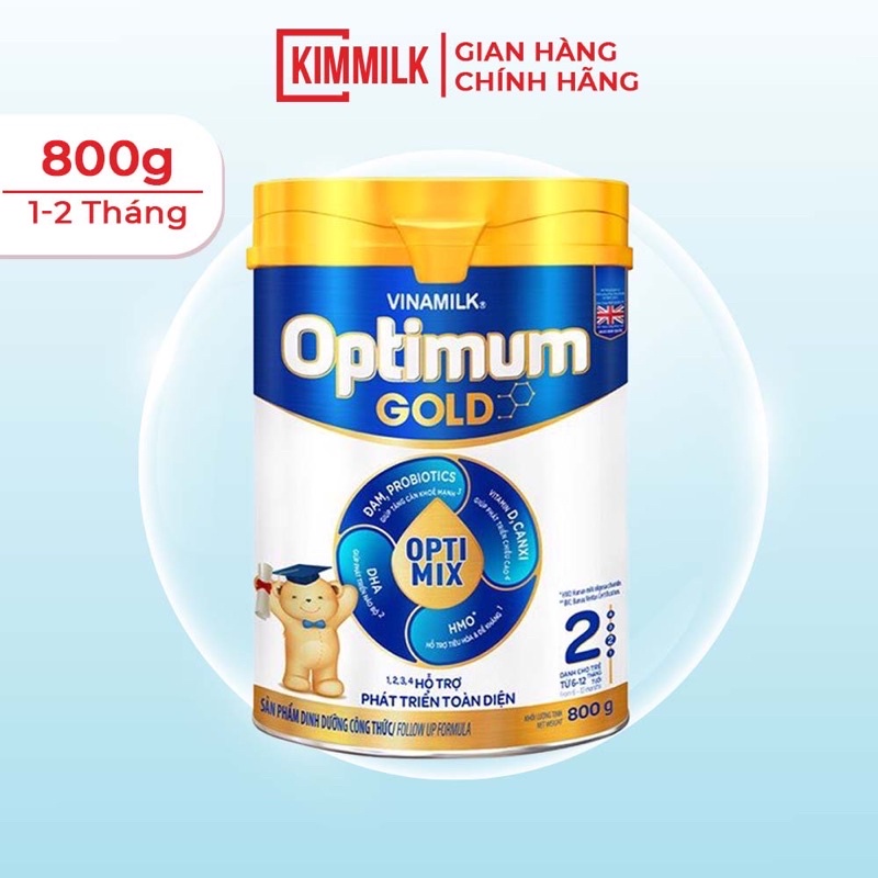 Sữa Bột Optimum Gold 2 800g