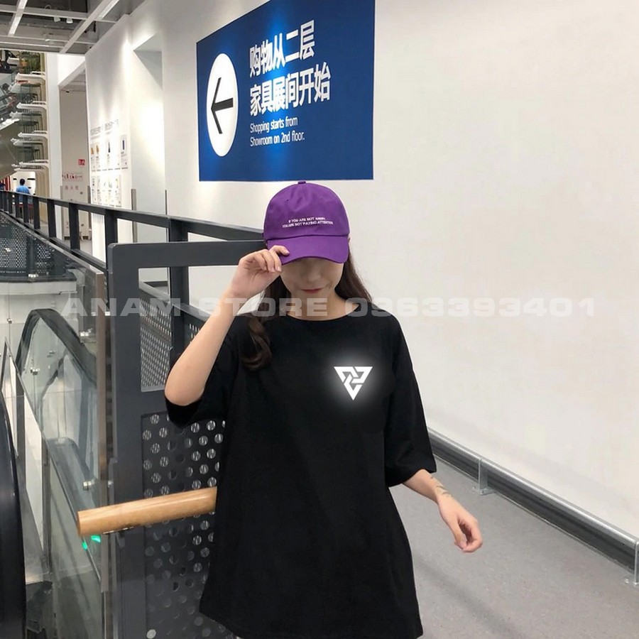 Áo thun Phản Quang Tay Lỡ Tam Giác Nam Nữ