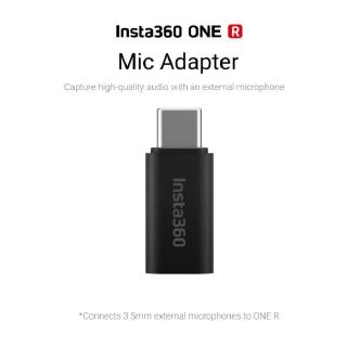 Insta360 USB-C to 3.5mm Mic Adapter for Insta360 ONE R Camera