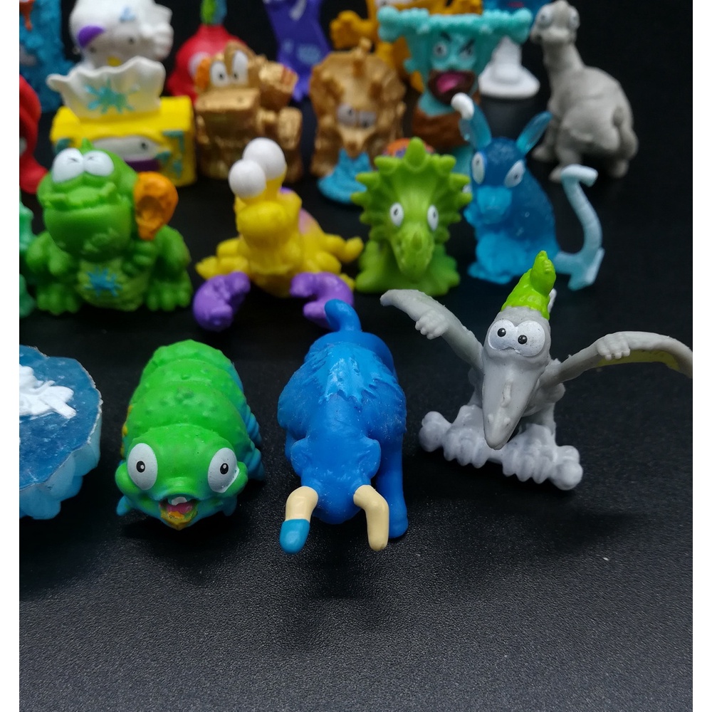 Gửi randam * lot! Set 10 Mô Hình Đồ Chơi Nhân Vật Trong Phim Hoạt Hình "Quỷ Lửa" 1 2 3 "